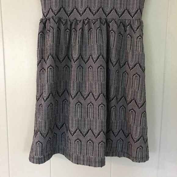 LUCKY Brand Black and Gray Crochet Dress (S) - Picture 3 of 12